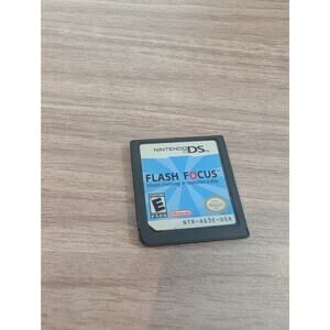 Flash Focus DS Game Cartridge ONLY - Vision Training Tested & Working! FAST SHIP